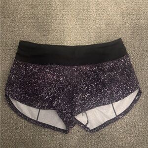 Lululemon Speed Up Low Rise 2.5” Shorts